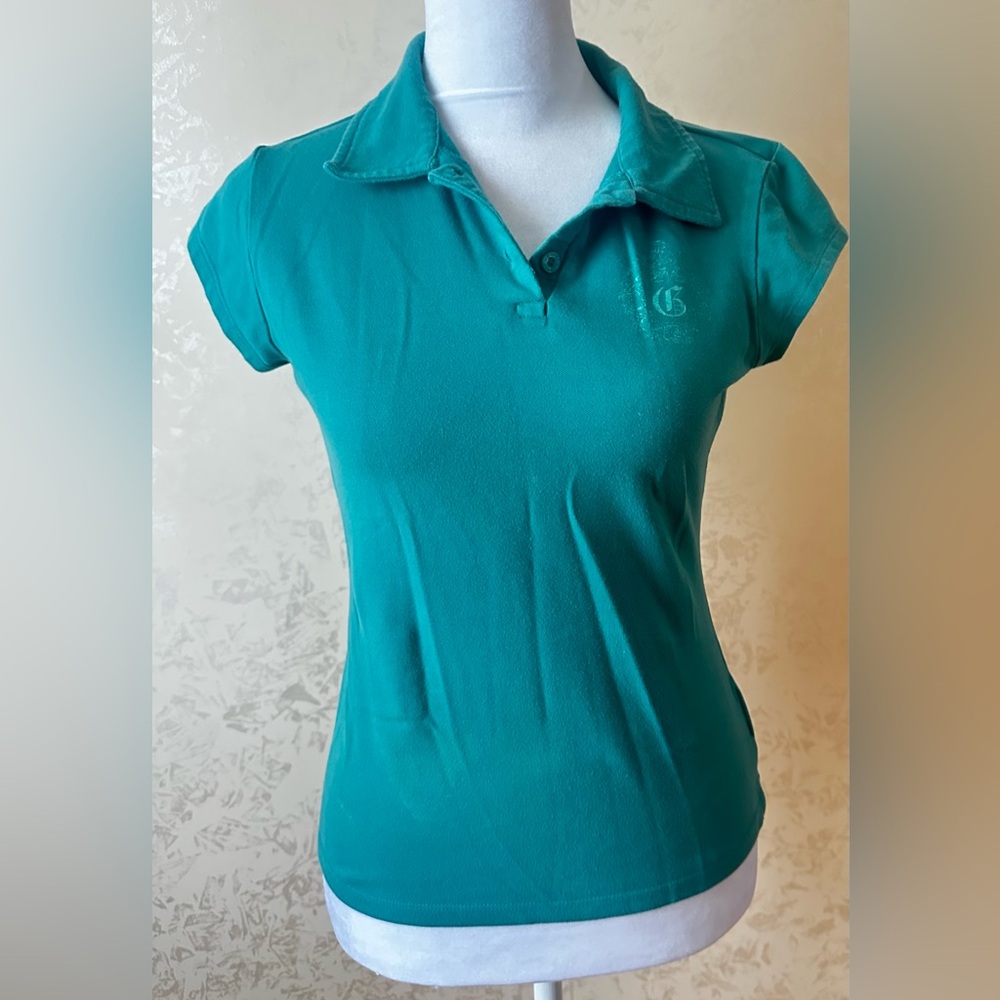 Women's Teal Polo Shirt